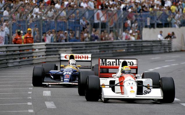 F1ベストシーンといえば 1992年f1モナコgp 凄まじいバトルを展開したアイルトン セナ Vs ナイジェル マンセル ブルーレディ